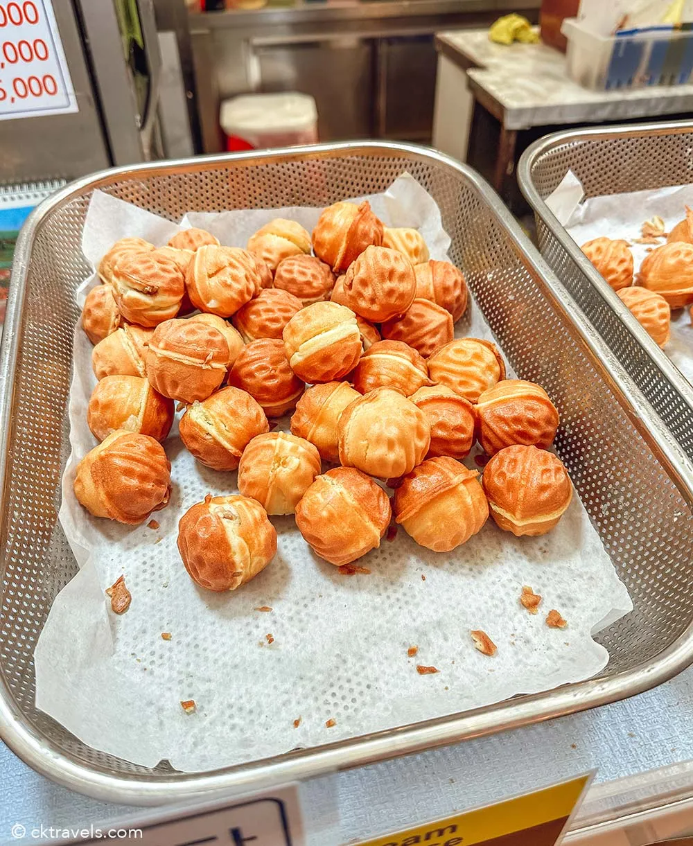 Walnut Cookies (Hodugwaja) korean street food market
