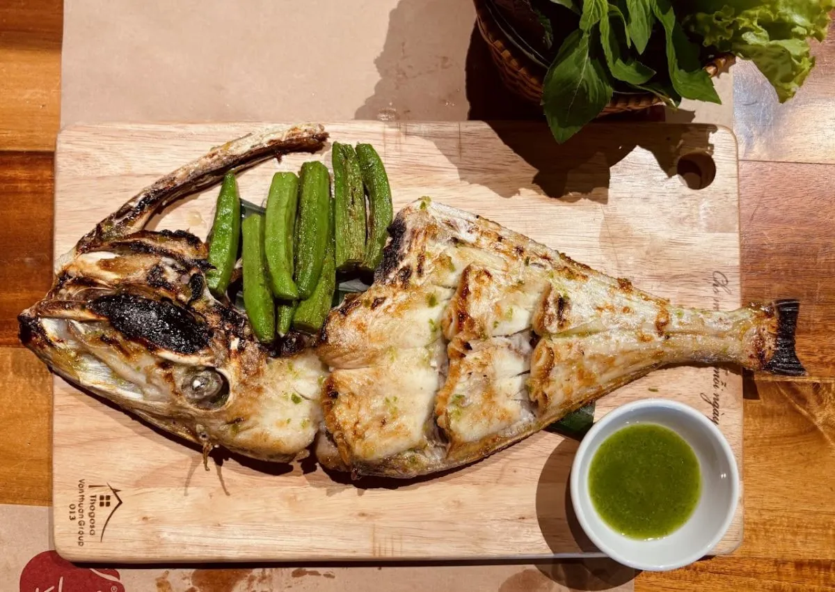 Hải sản ngon tại nhà hàng Khoái