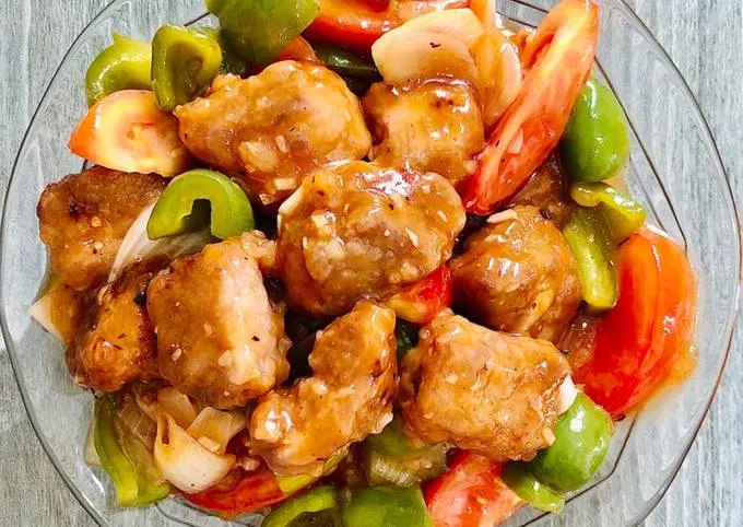 Hàu xào chua ngọt