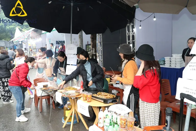 Mỗi hội chợ ẩm thực trường học sẽ có những mục tiêu khác nhau