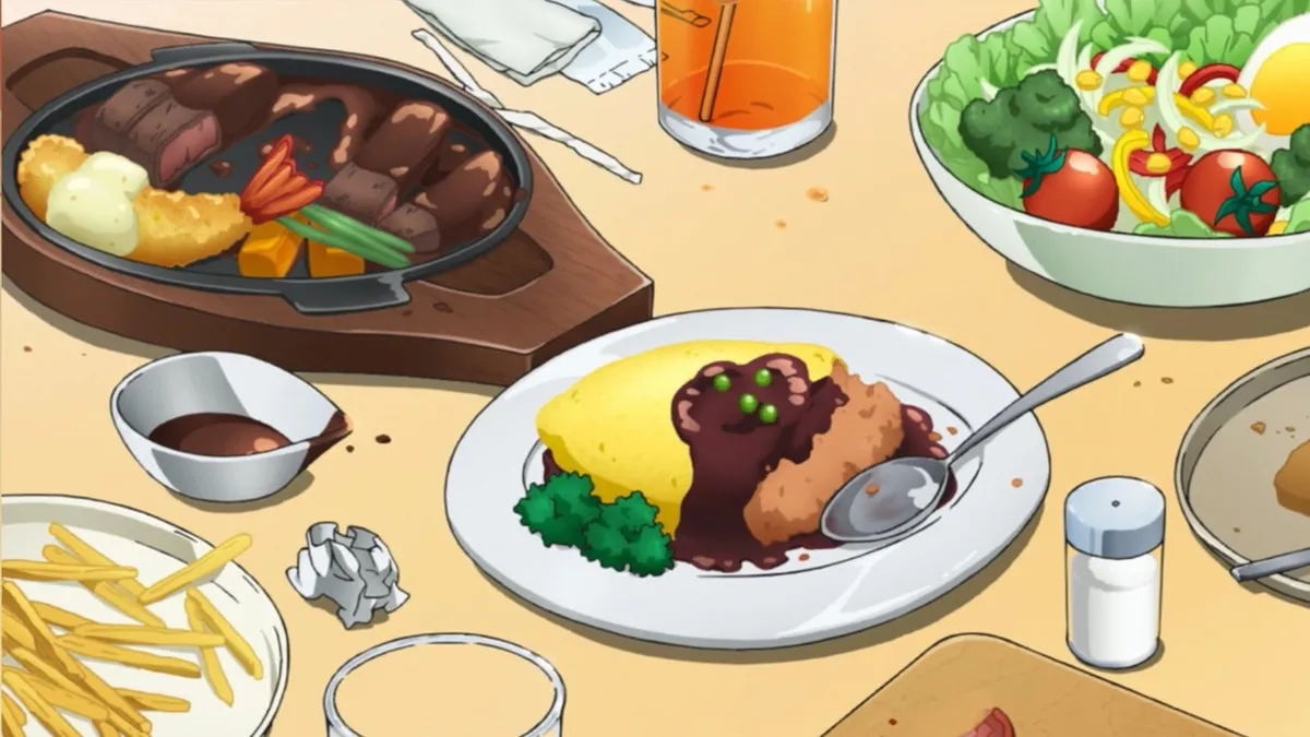 Hình nền đồ ăn cute nhiều sắc