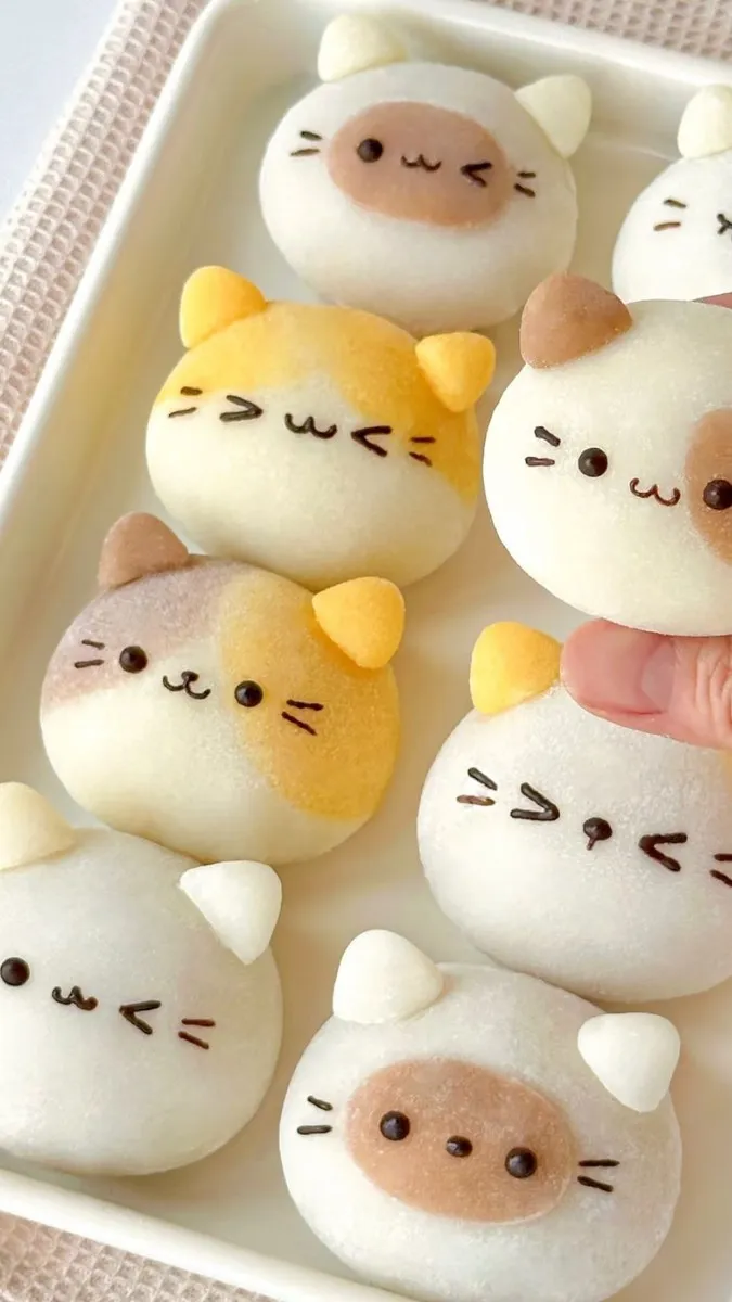 Hình nền đồ ăn cute mồm mịn