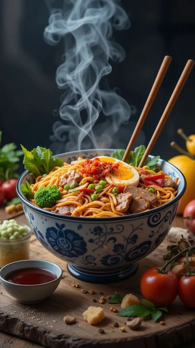 Hình nền đồ ăn cute sáng long