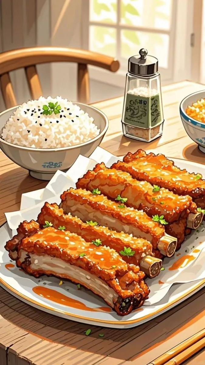 Hình nền đồ ăn cute nhỏ xinh