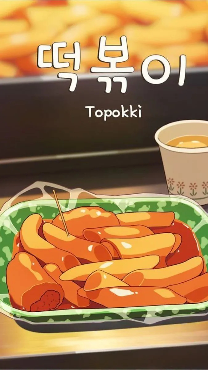 Hình nền đồ ăn cute mịn màng