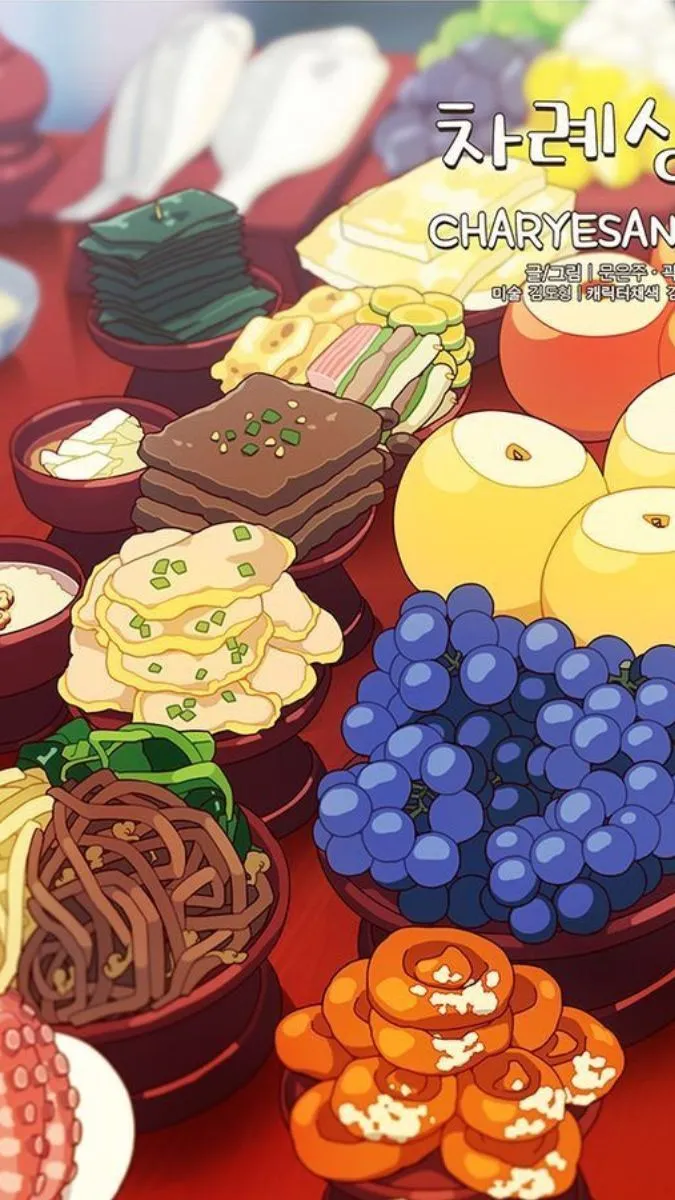 Hình nền đồ ăn cute cực ngọt ngào