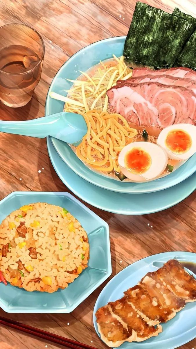 Hình nền đồ ăn cute dễ thương nhỏ