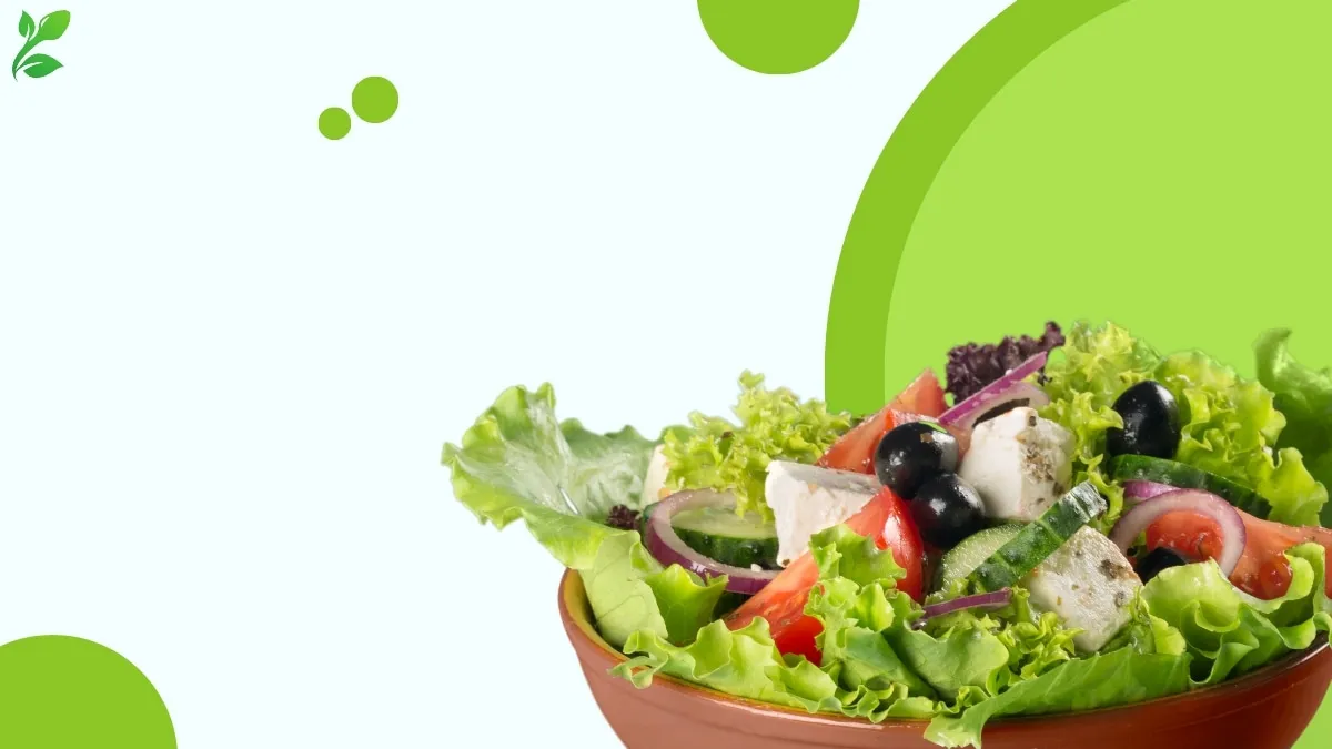 Mẫu PowerPoint nấu ăn về dinh dưỡng rau xanh