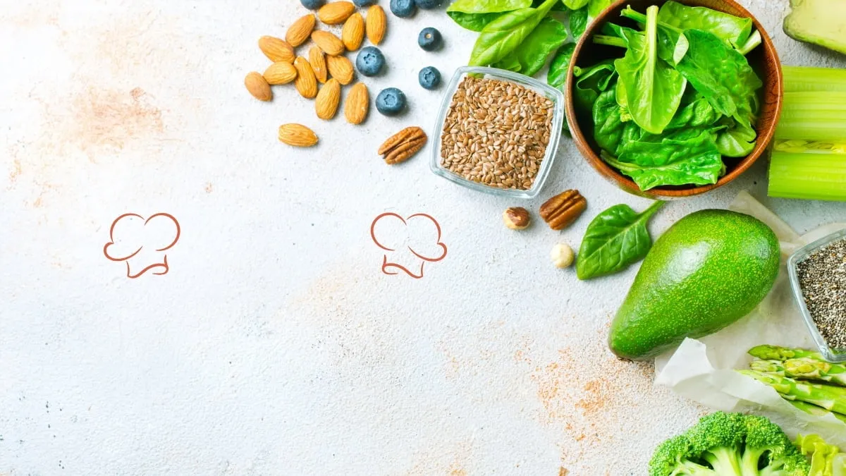 Mẫu PowerPoint nấu ăn về thực phẩm sạch