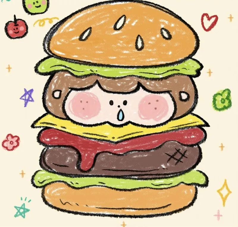 Hình vẽ cute đơn giản nhất cho người mới bắt đầu