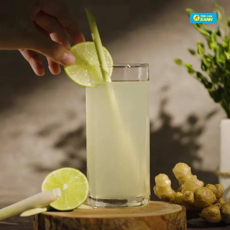 Bước 3 Thành phẩm Nước chanh sả gừng