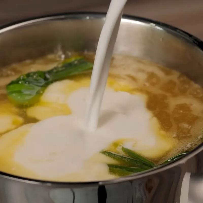 Bước 6 Hoàn thiện nồi chè Chè chuối viên