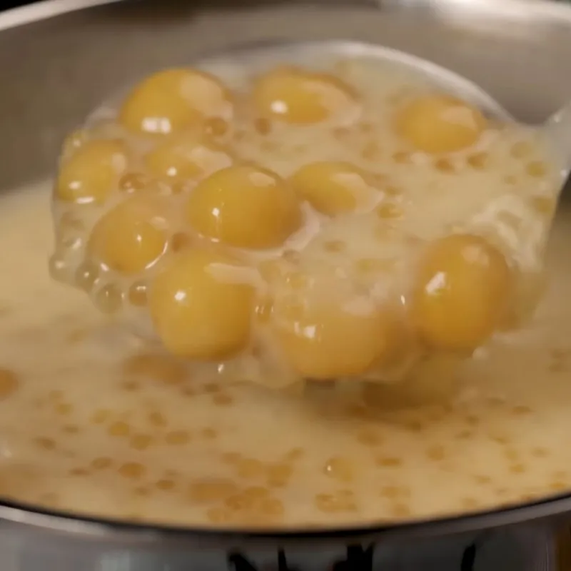 Bước 6 Hoàn thiện nồi chè Chè chuối viên