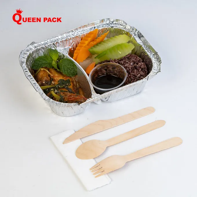 Bảo quản món ăn nóng bằng hộp nhôm