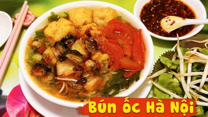Cách Làm Bún Ốc Hà Nội Chuẩn Vị: Bí Quyết Nấu Nước Dùng Đậm Đà