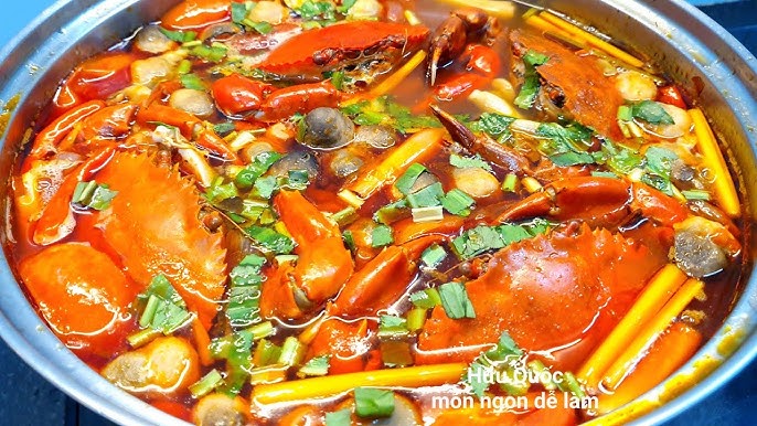 Cách Nấu Lẩu Cua Biển Chua Cay Thơm Ngon Chuẩn Vị Tại Nhà