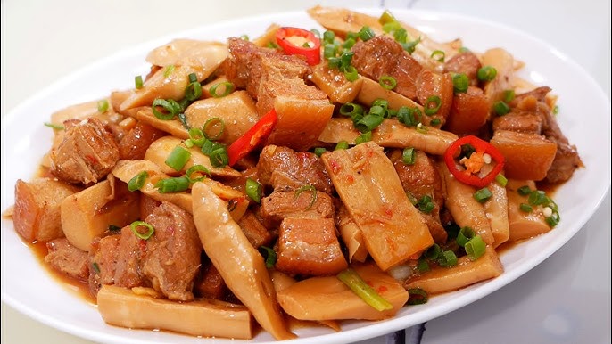 Cách Nấu Thịt Kho Măng Tươi Chuẩn Vị, Đậm Đà Tại Nhà