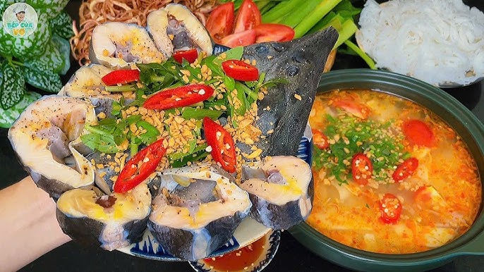 Cách Nấu Lẩu Cá Tầm Chua Cay Chuẩn Vị Sapa Thơm Ngon Dễ Làm