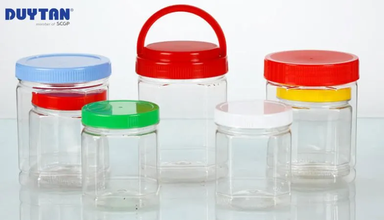 Hủ nhựa PET Duy Tân với nhiều kích cỡ khác nhau