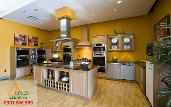 Vị trí hướng bếp là hướng lưng người nấu không nên trùng với hướng nhà