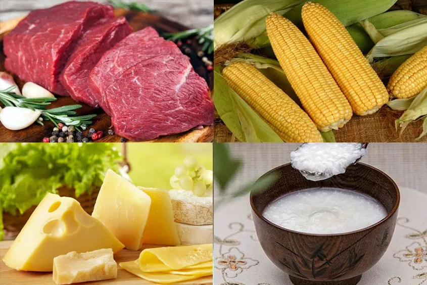 Hướng dẫn mẹ nấu cháo thịt bò ngô ngọt cho bé ăn dặm