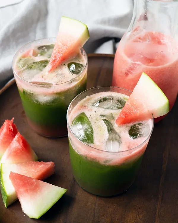 Iced Watermelon Matcha thanh mát là lựa chọn tuyệt vời cho sức khỏe mùa hè