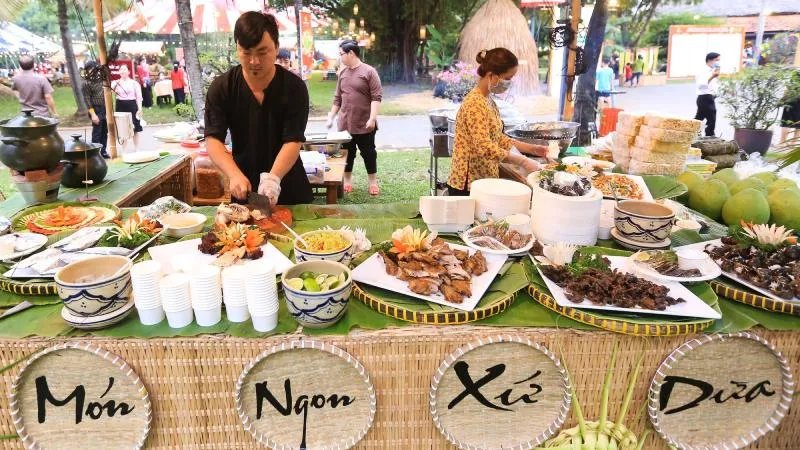 Bày trí món ăn hấp dẫn