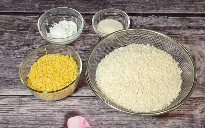 Nguyên liệu làm xôi chè đậu xanh