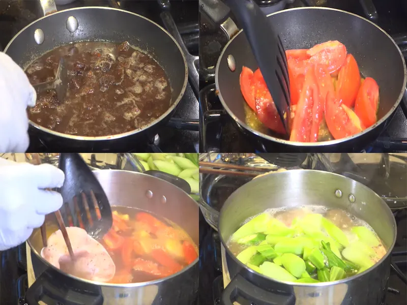 Cách nấu canh chua dọc mùng thanh mát, ngon tuyệt cú mèo