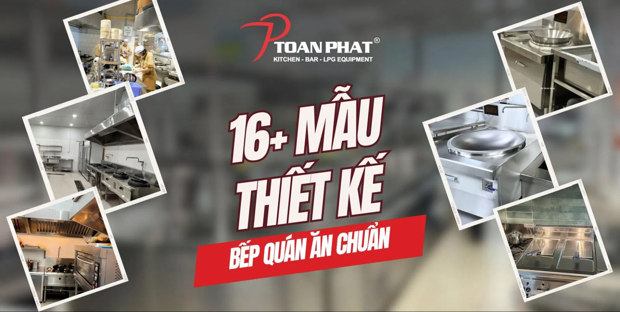 16+ Mẫu thiết kế bếp quán ăn chuẩn - Thi công giá tốt