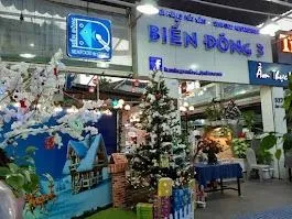 Nhà hàng hải sản tươi sống Tân Phú Biển Đông 3 – tổng thể nhà hàng, không gian ấm cúng hải sản tươi sống