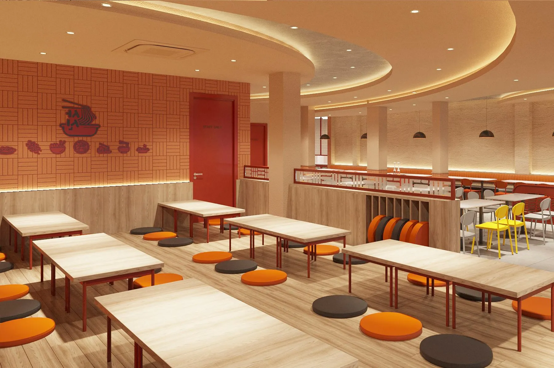 Không gian siêu xinh tại mì cay Sasin