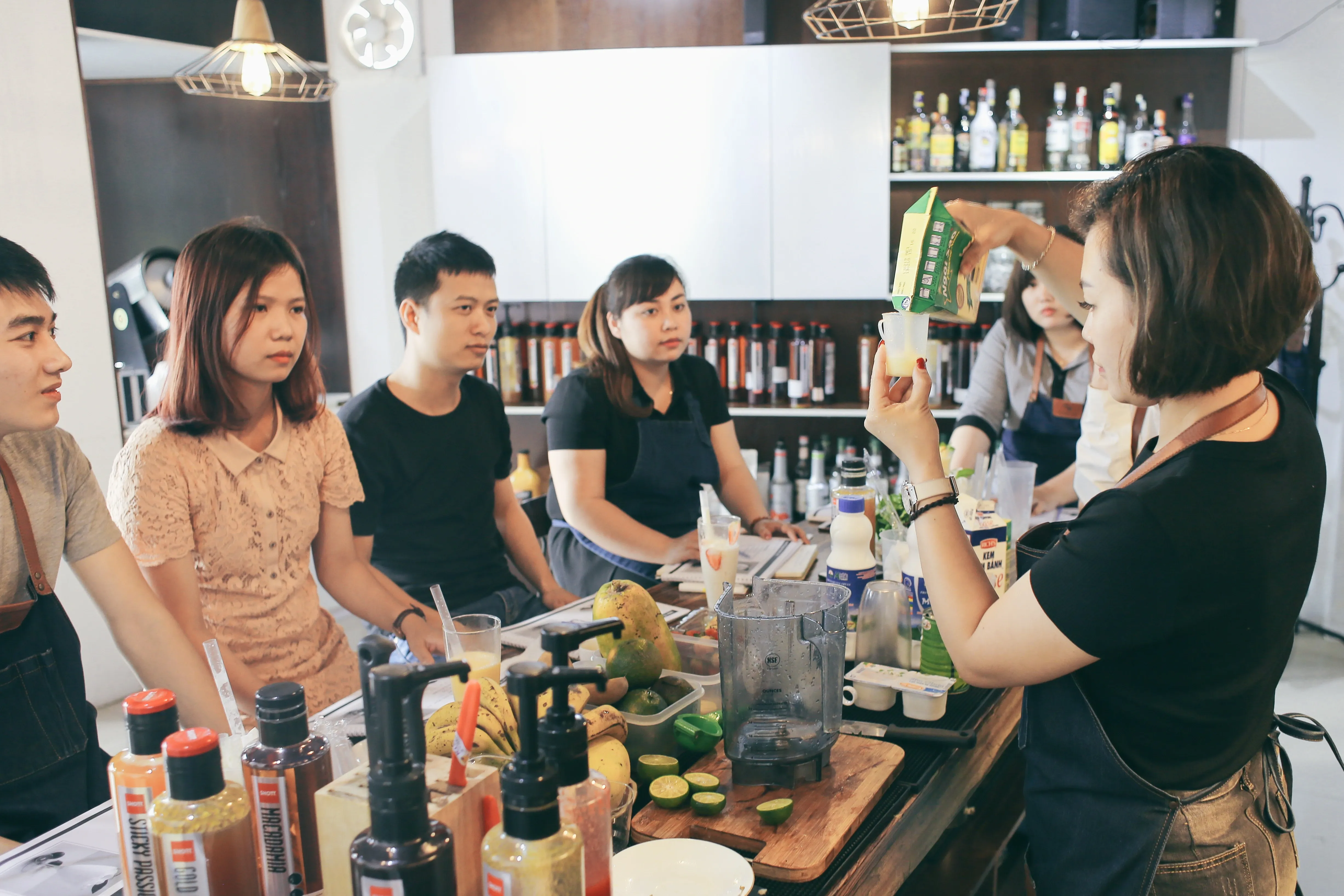 Địa chỉ học pha chế đồ uống để mở quán tại Vietblend