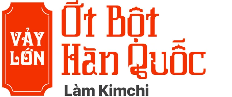 Bột ớt muối kim chi loại vảy chất lượng cao dùng cho nhà hàng chuyên nghiệp