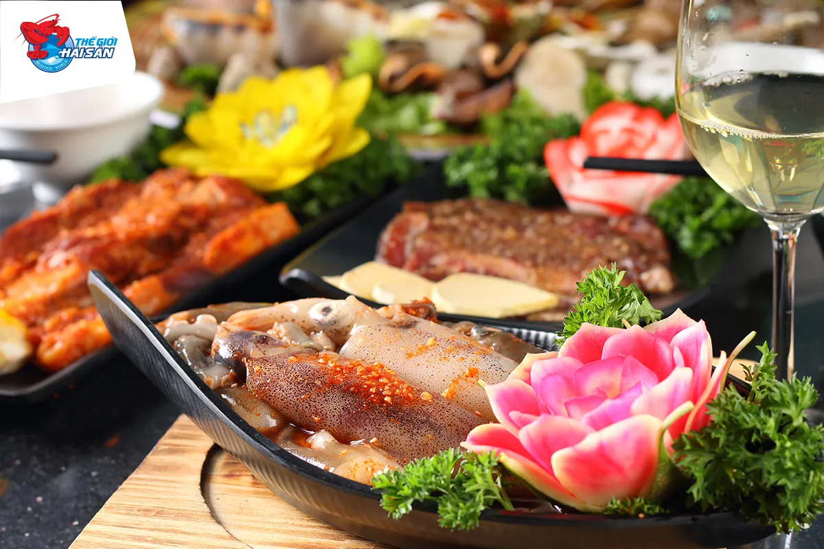 Quy trình chế biến hải sản chuyên nghiệp tại thế giới hải sản sầm sơn