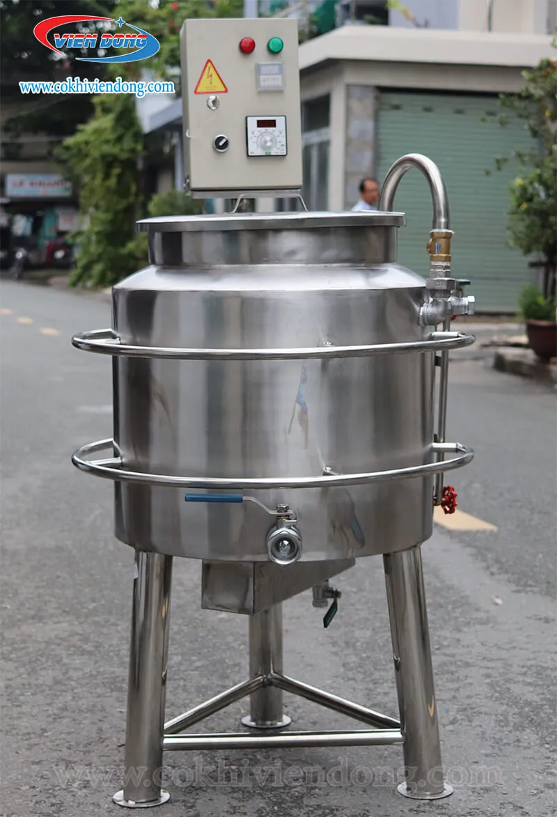 Nồi hơi nấu sữa đậu nành công nghiệp