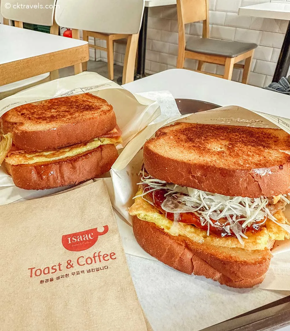 Korean street food - street toast