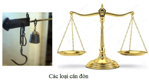 Cân đòn truyền thống với thanh chia độ và quả cân di động