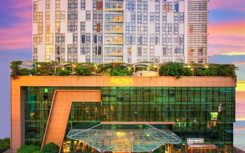 Khách sạn Galina Nha Trang với thiết kế hiện đại sang trọng