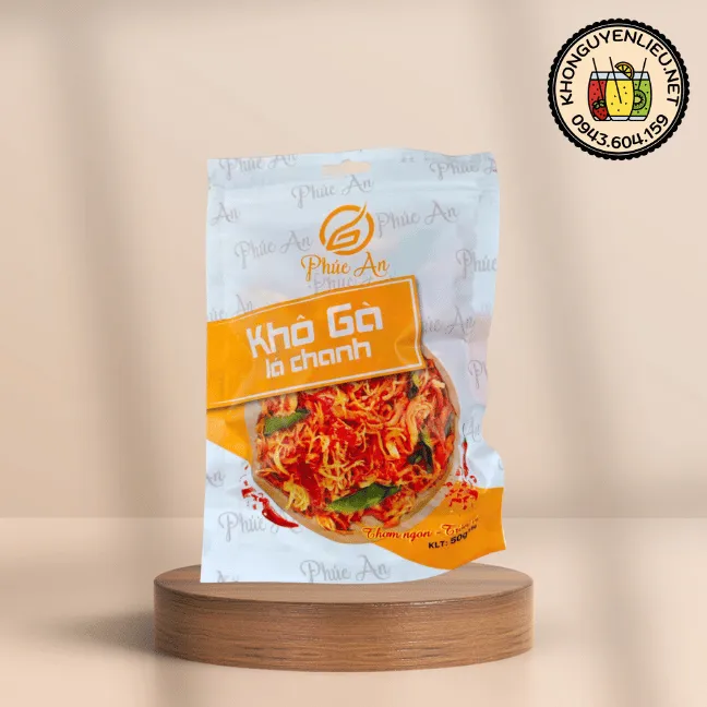 KHÔ GÀ LÁ CHANH PHÚC AN 50G