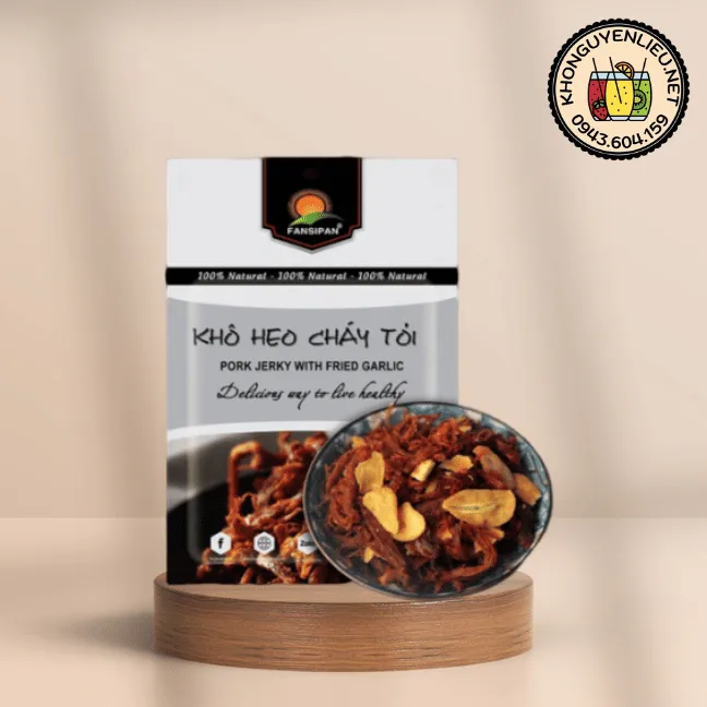 KHÔ HEO CHÁY TỎI FANSIPAN 50GR