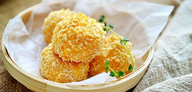 khoai lang chiên phô mai