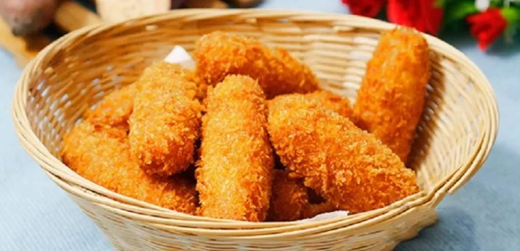 khoai lang tẩm bột chiên xù