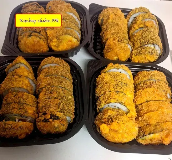 Kimbap chiên giòn rụm, nóng hổi giao tận nhà bởi Kom9 Quán tại Hà Nội