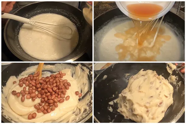 Kỹ thuật nấu bột bánh đúc lạc đạt độ sánh mịn hoàn hảo