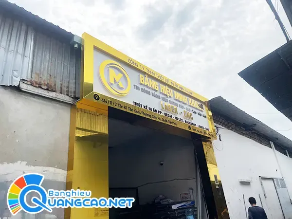 Xưởng làm bảng hiệu quảng cáo tại TPHCM - Banghieuquangcao.net