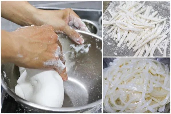 Làm bánh canh dai ngon tại nhà