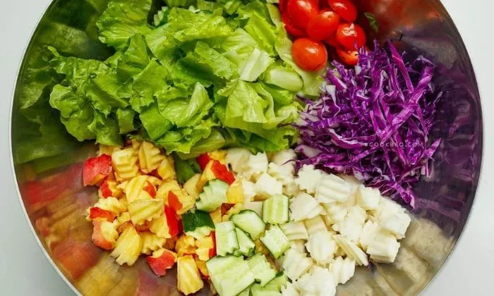 Làm salad rau trộn Hàn Quốc