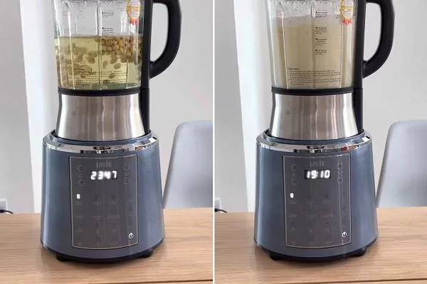 cách nấu sữa đậu nành tại nhà bằng máy