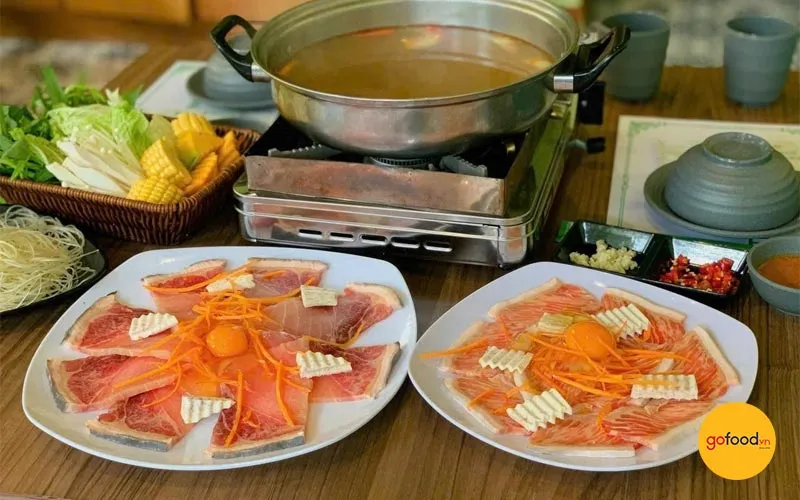 Lẩu cá Pa Bức tại Kao Niew